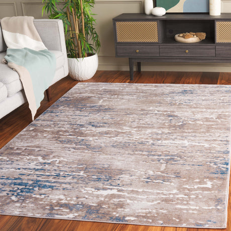 Safavieh Prestige Pte122A Ivory/Blue Rug.