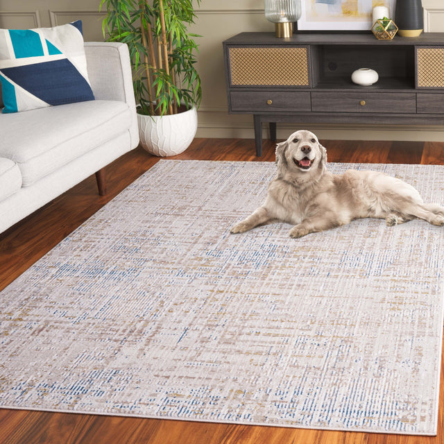 Safavieh Prestige Pte124B Beige/Blue Rug.