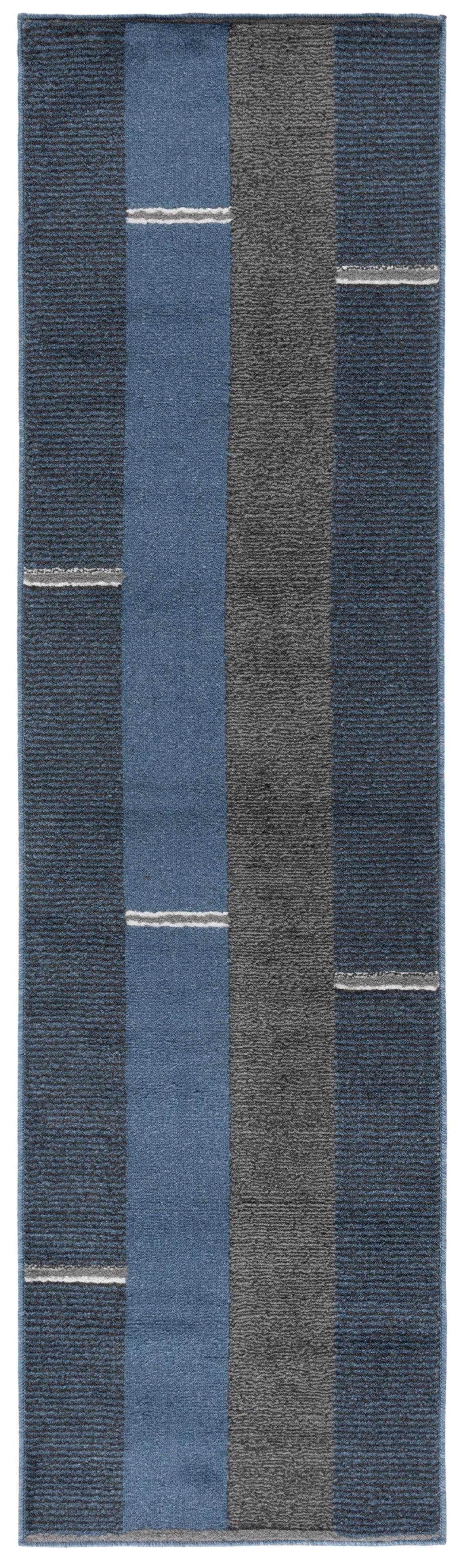 Safavieh Pyramid Pyr234N Navy/Grey Black Rug.