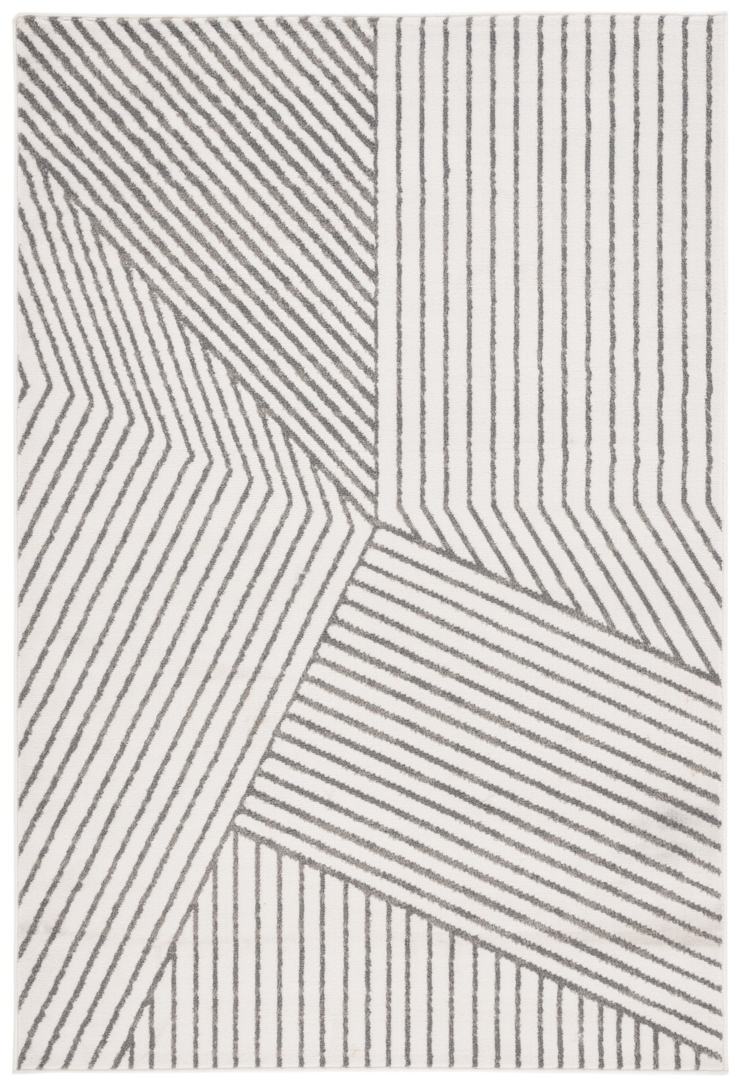 Safavieh Pyramid Pyr241A Ivory/Grey Rug.