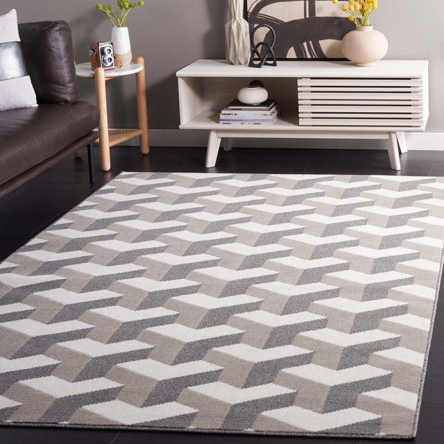 Safavieh Pyramid Pyr246F Grey/Ivory Rug.
