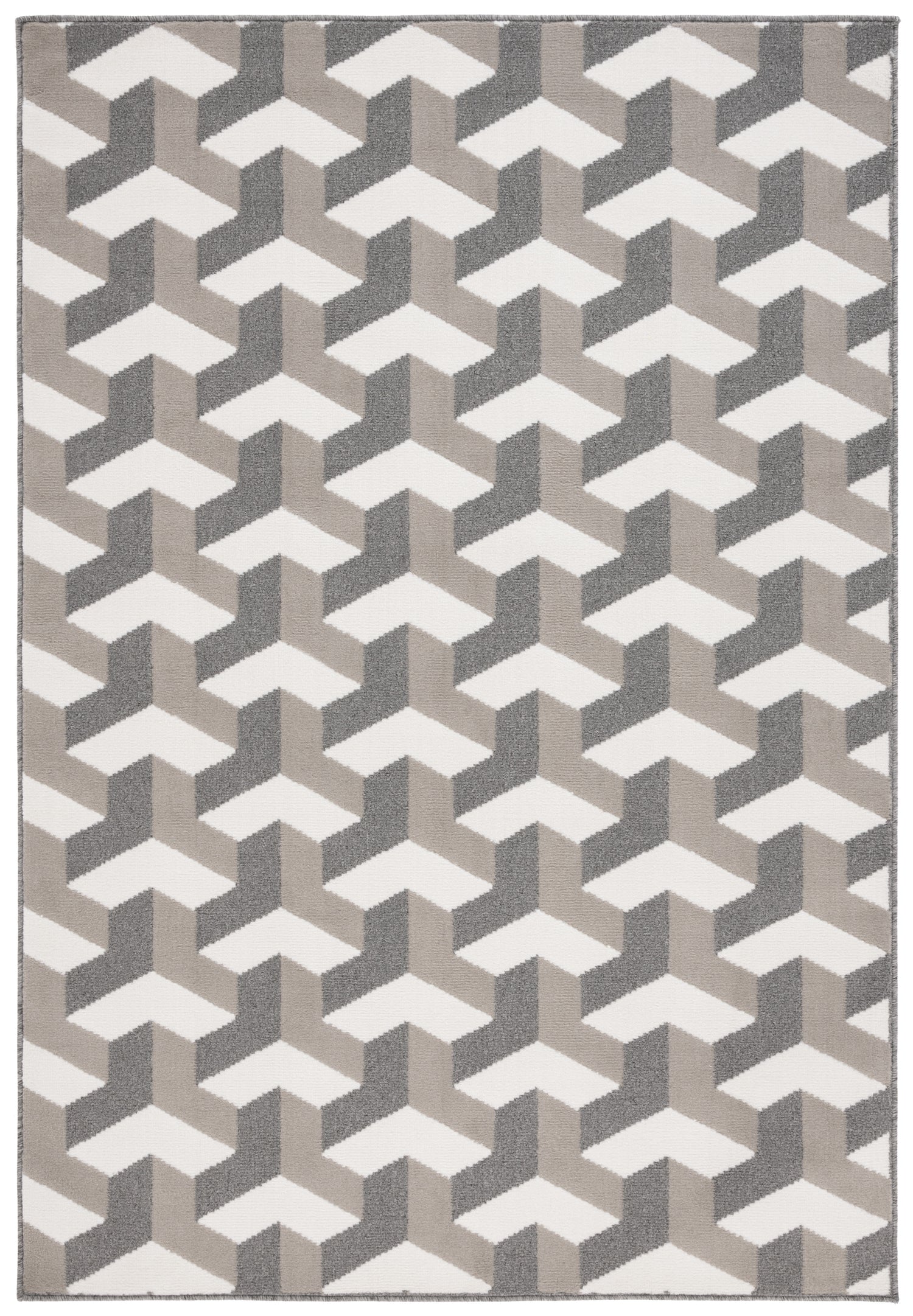 Safavieh Pyramid Pyr246F Grey/Ivory Rug.