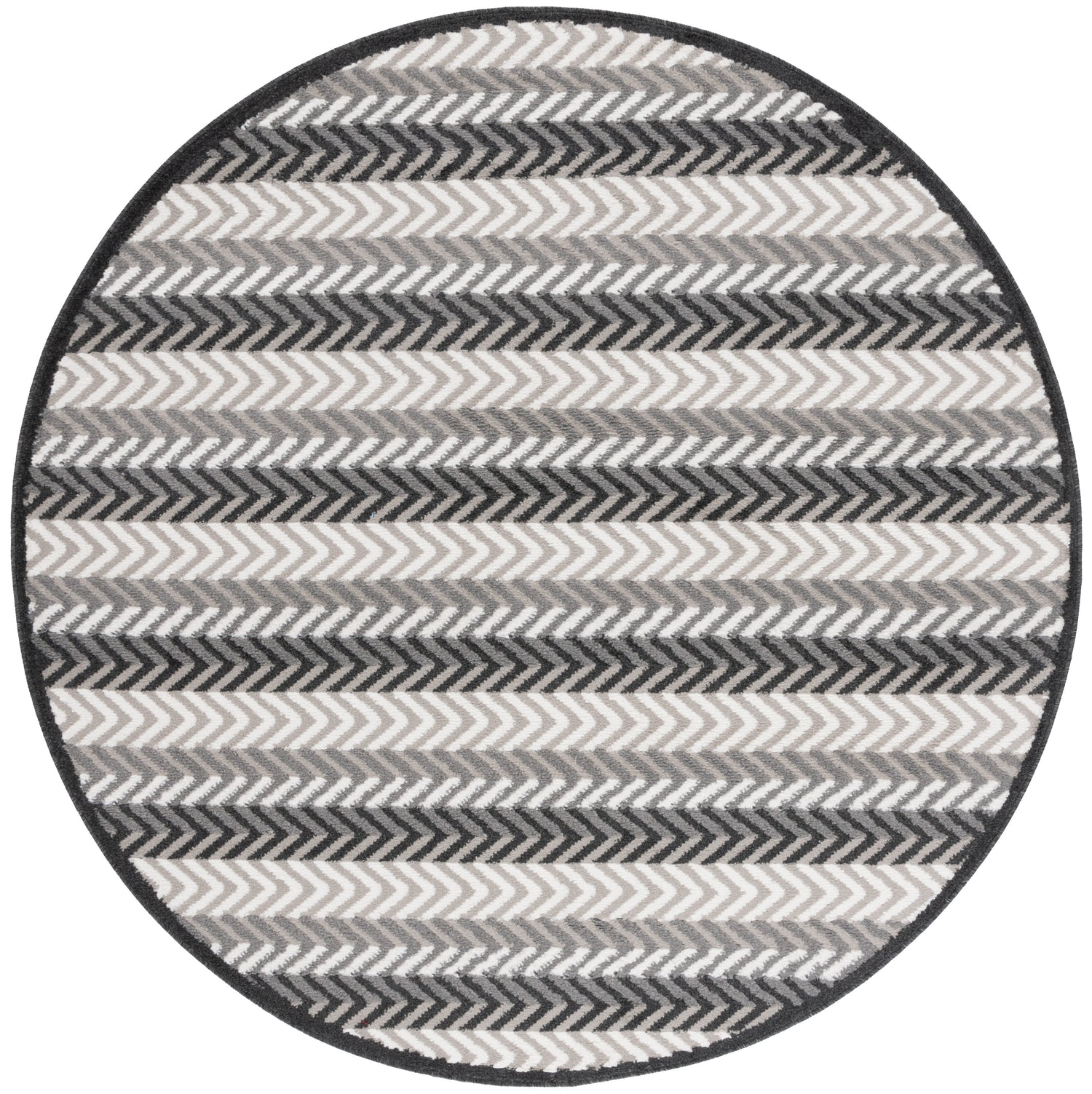 Safavieh Pyramid Pyr247F Grey/Ivory Black Rug.