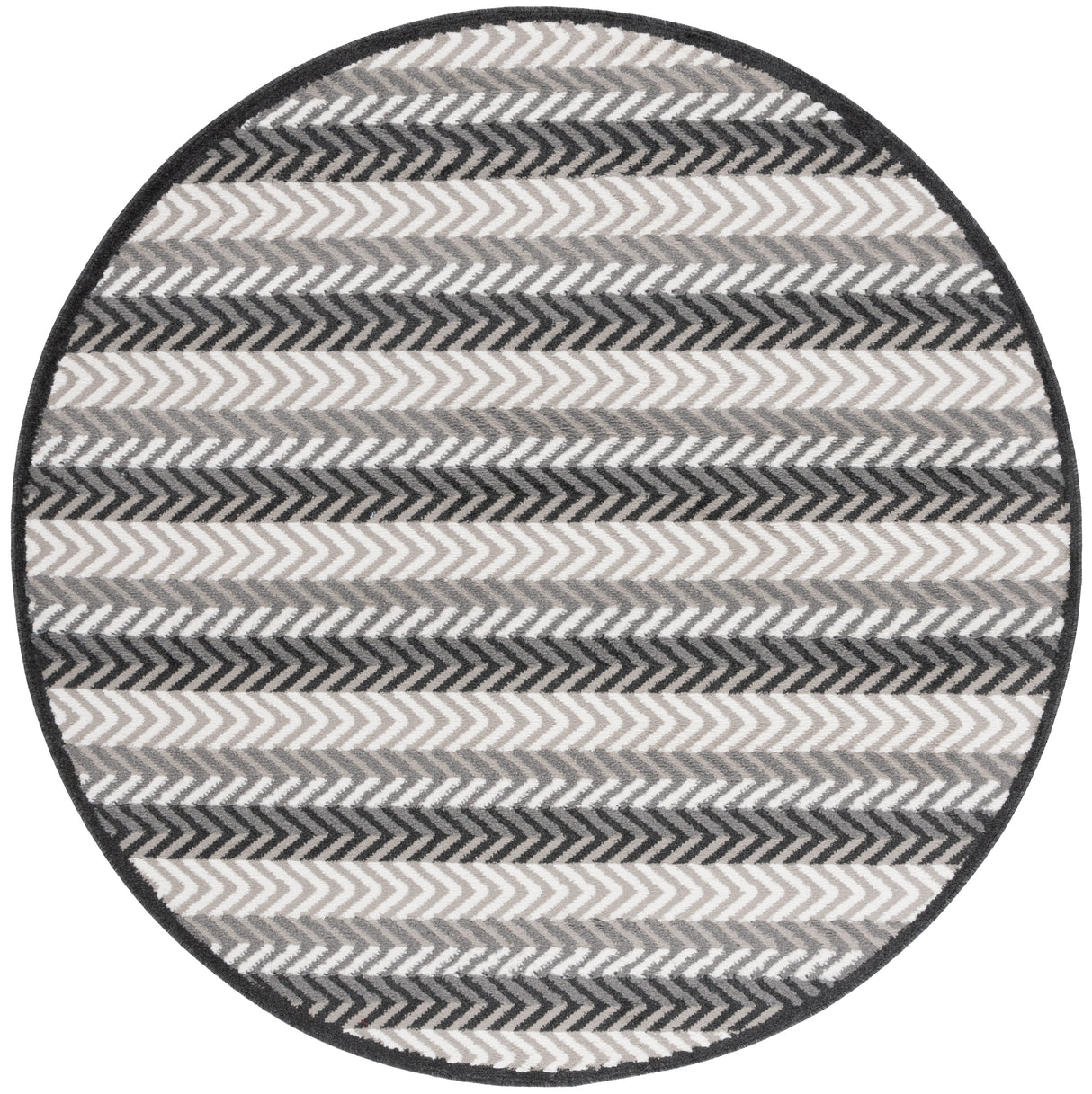 Safavieh Pyramid Pyr247F Grey/Ivory Black Rug.