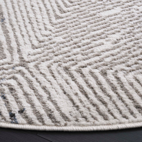 Safavieh Pyramid Pyr249A Ivory Grey/Navy Rug.