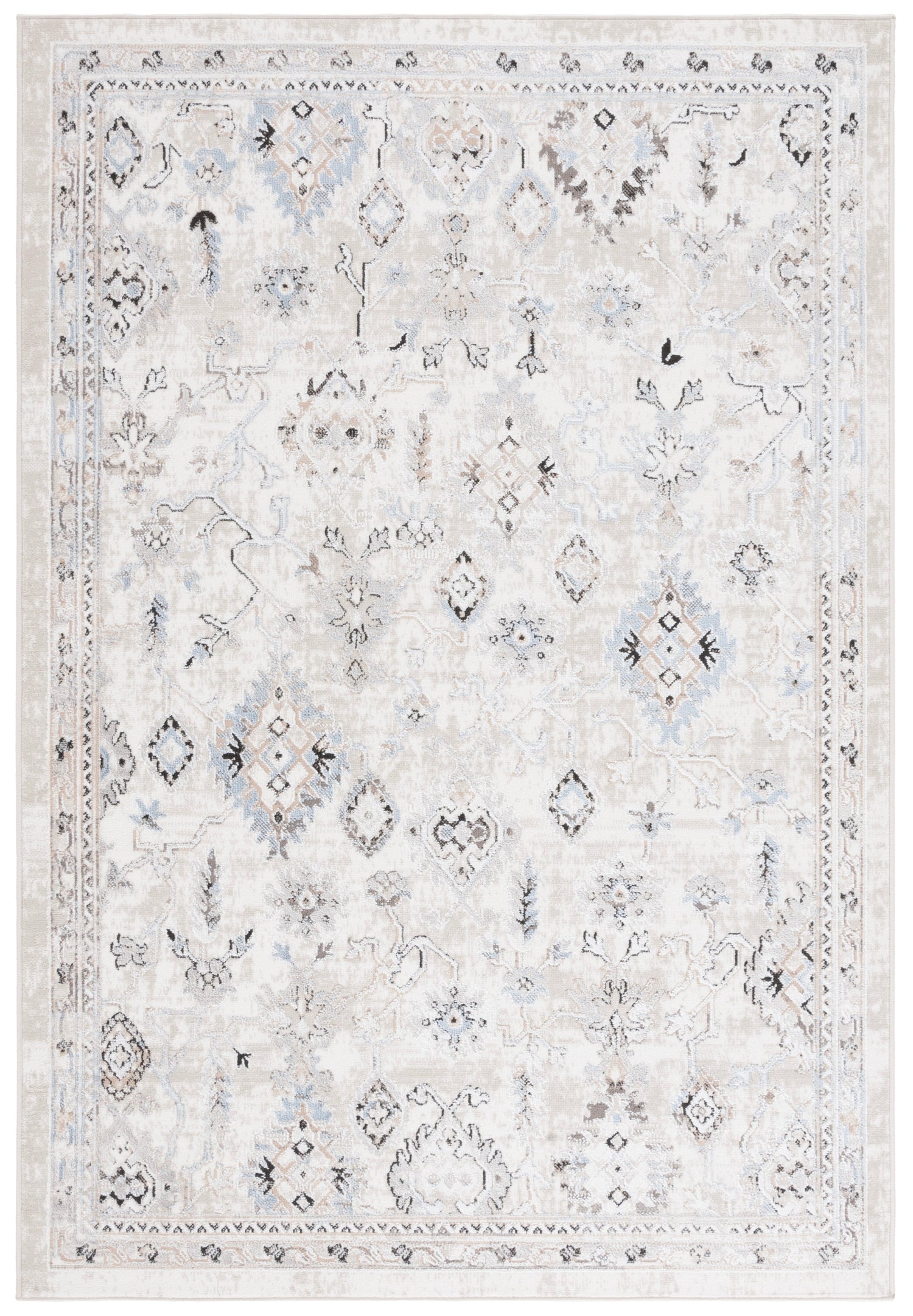 Safavieh Quincy Qcy106A Ivory/Beige Rug.