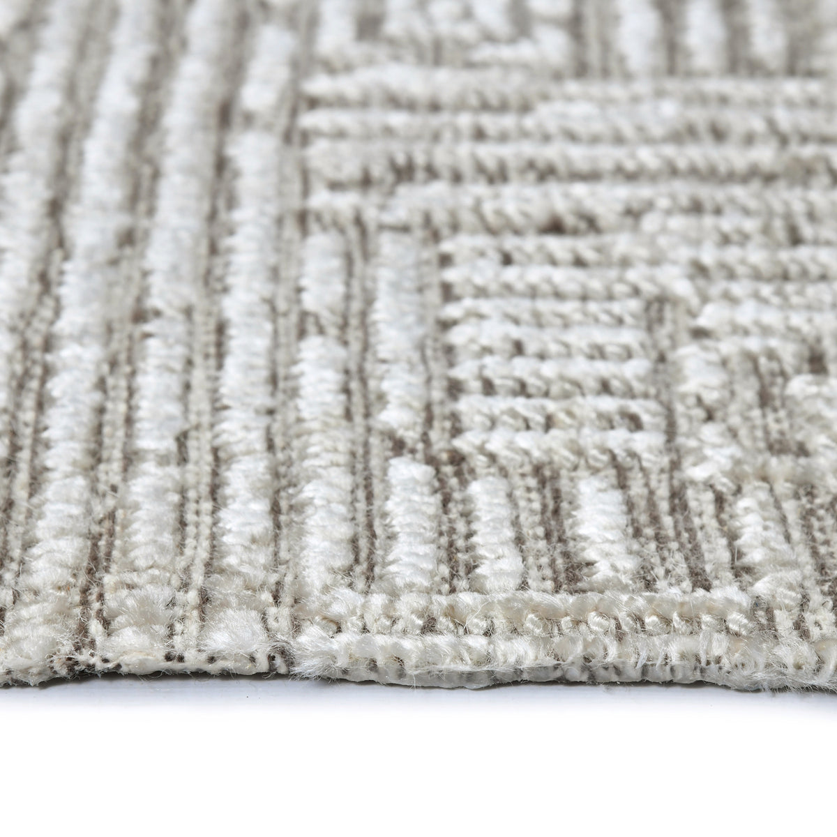 Amer Quartz QUA-4 Smoke area rug - profile view