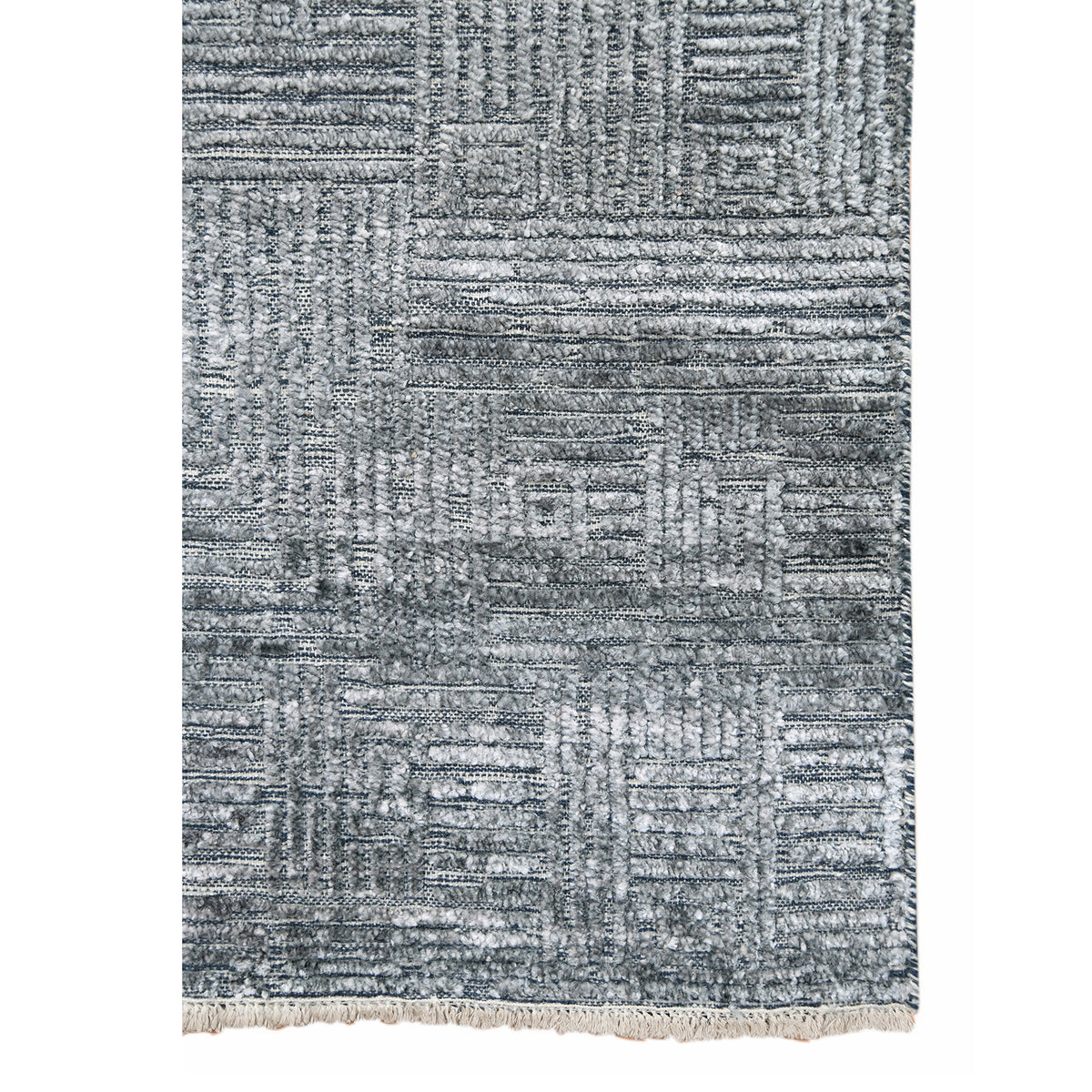 Amer Quartz QUA-5 Indigo area rug - corner view