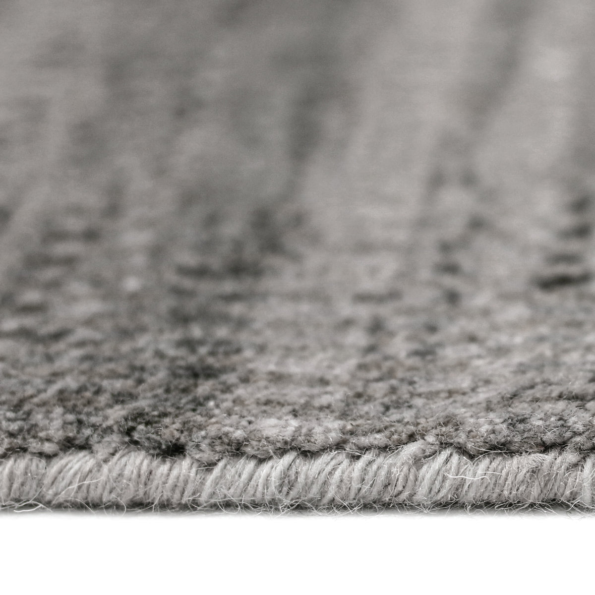 Amer Raffia RAF-2 Silver area rug - profile view