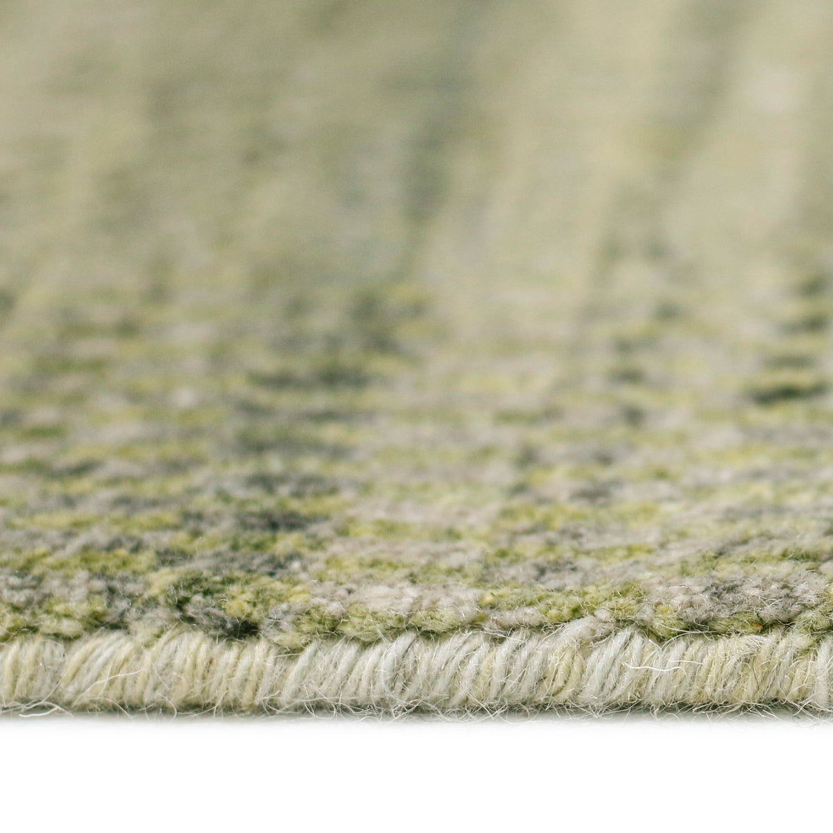 Amer Raffia RAF-4 Sage area rug - profile view