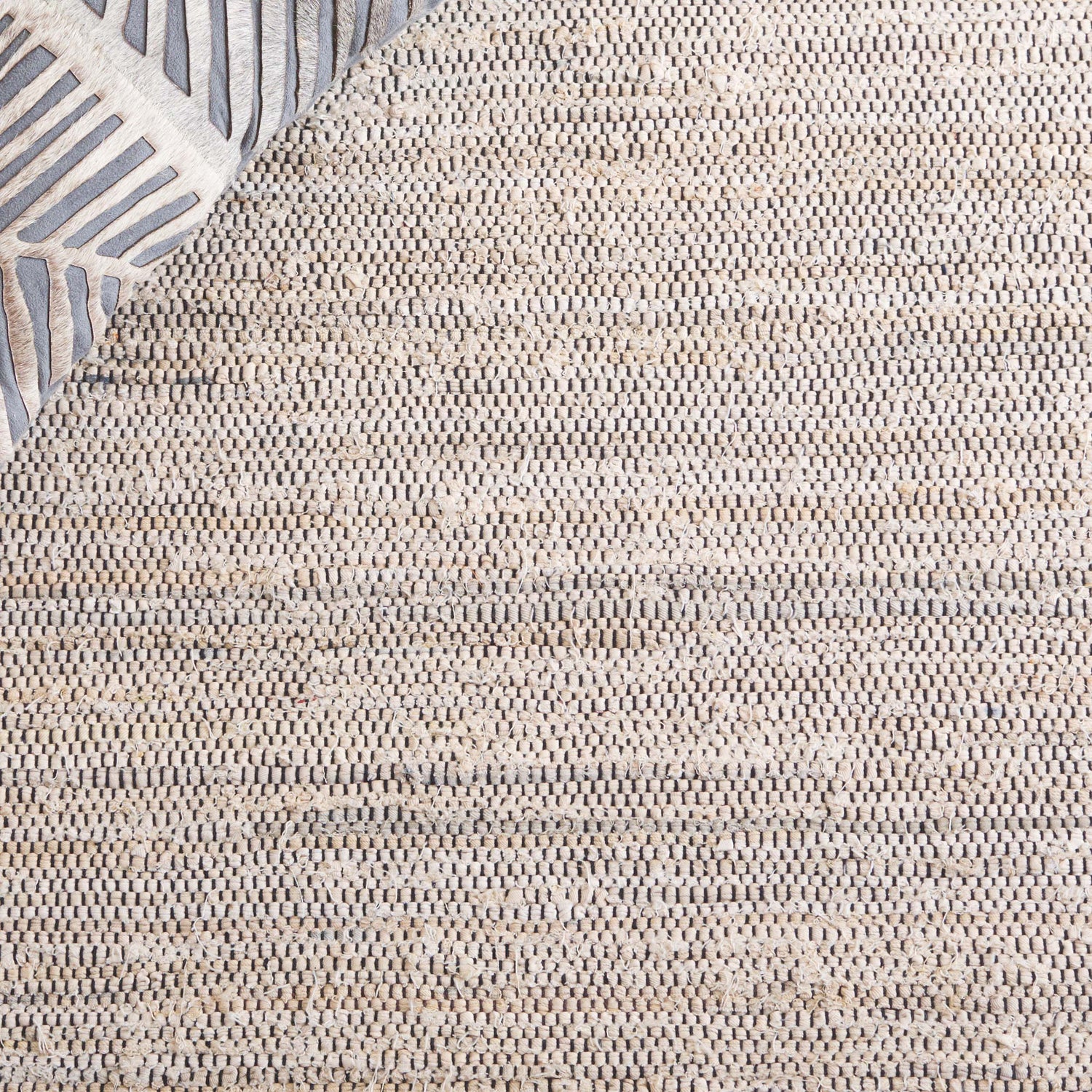 Safavieh Rag Rug Rar301A Ivory/Black Rug.