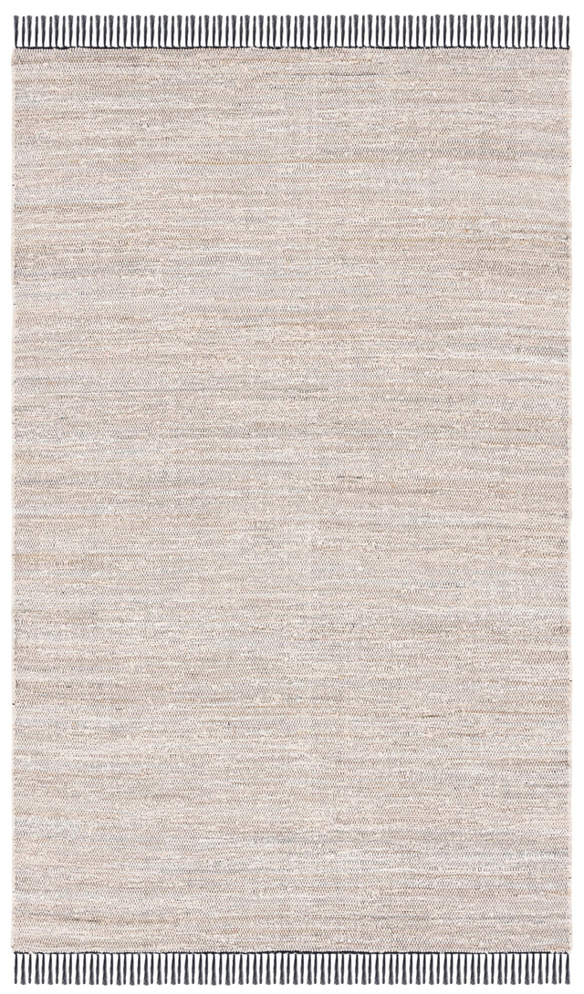 Safavieh Rag Rug Rar301A Ivory/Black Rug.