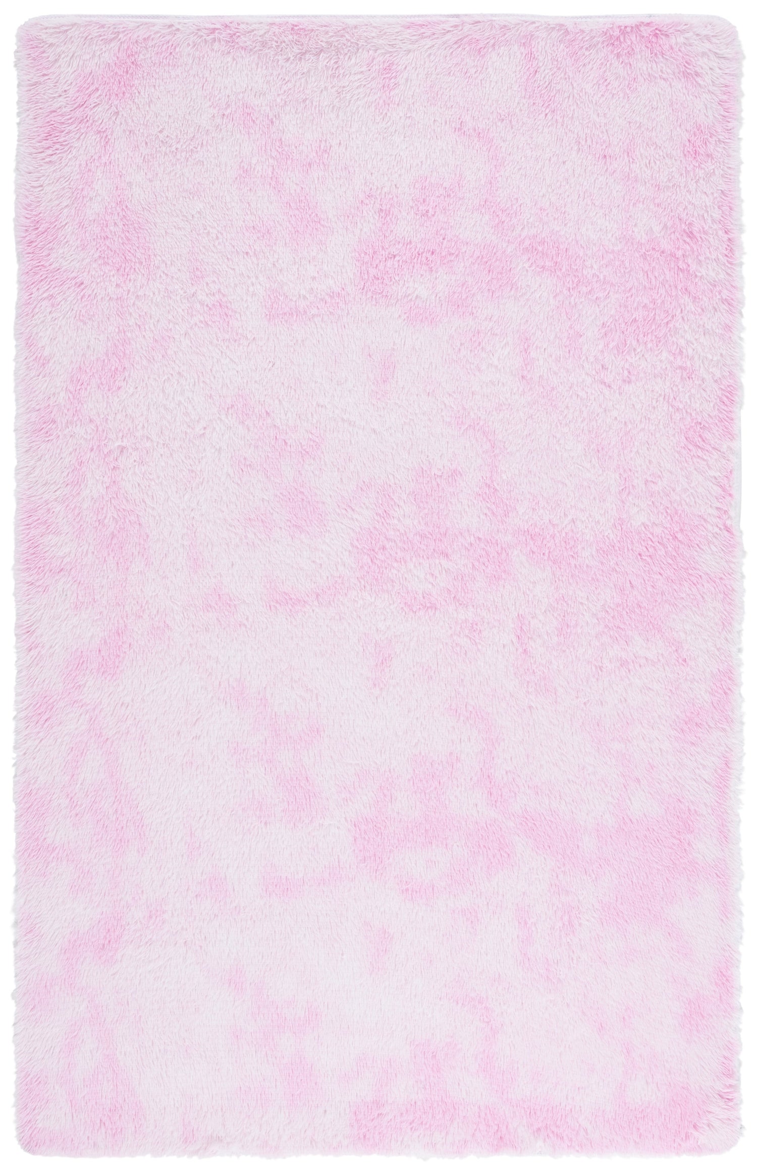 Safavieh Rainbow Shag Rbo100U Pink Rug.