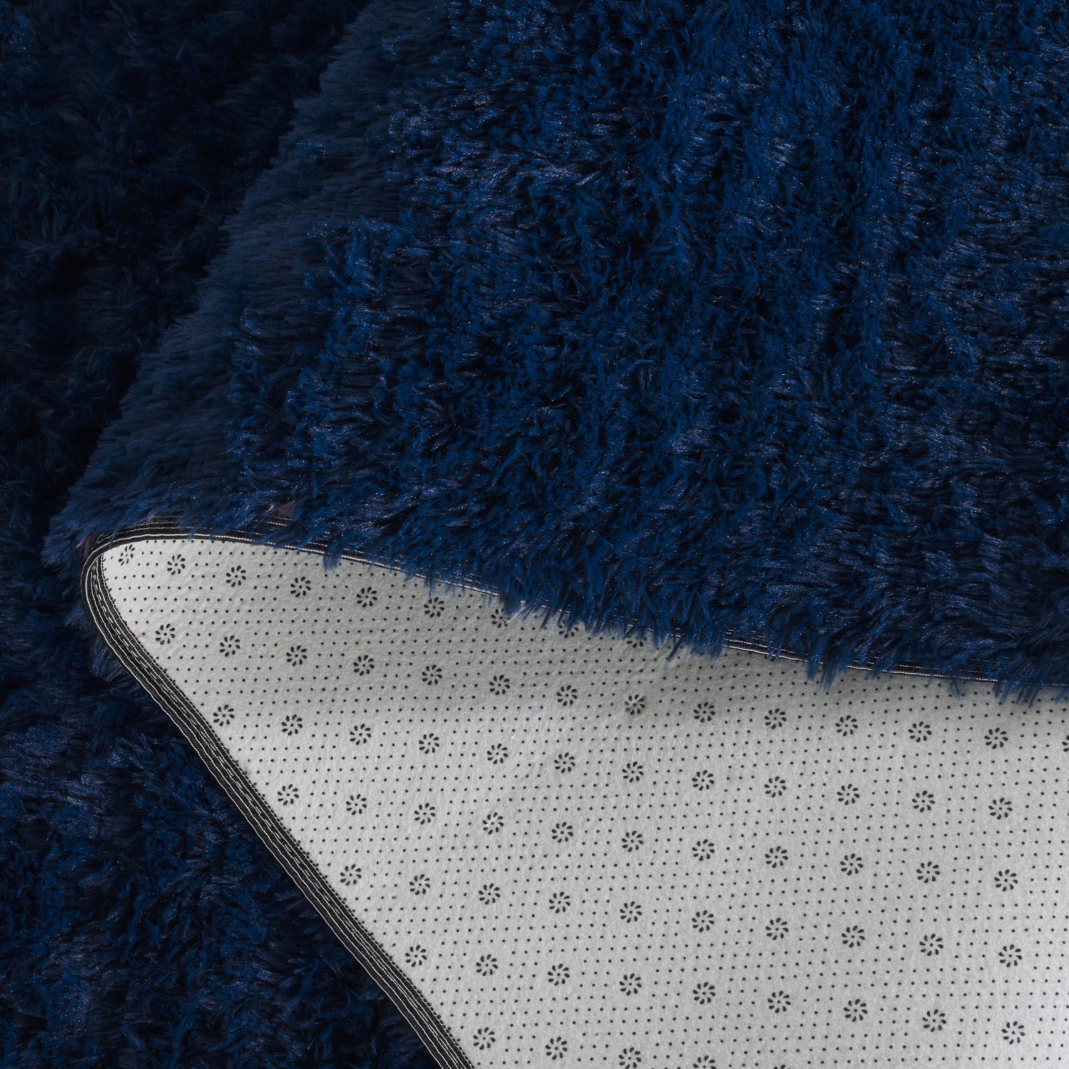 Safavieh Rainbow Shag Rbo101N Navy Rug.