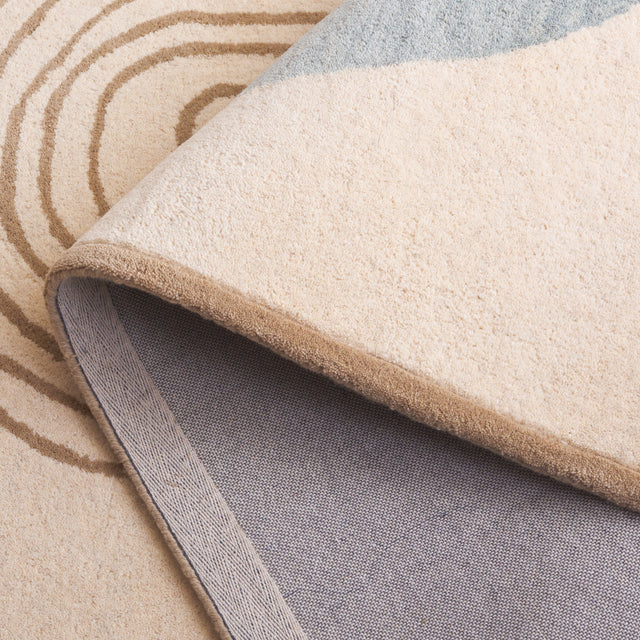 Safavieh Rodeo Drive Rd376A Ivory/Blue Rug.