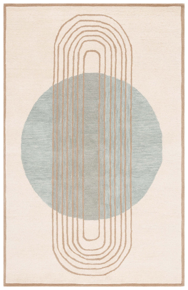 Safavieh Rodeo Drive Rd376A Ivory/Blue Rug.