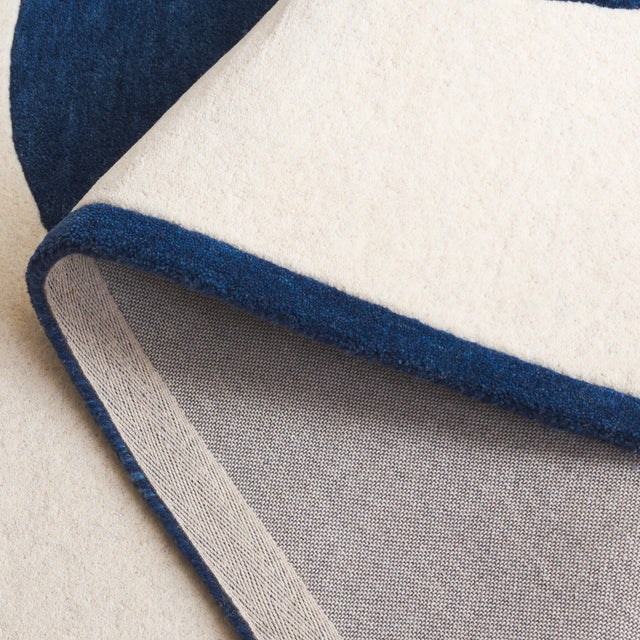 Safavieh Rodeo Drive Rd377N Ivory/Navy Rug.