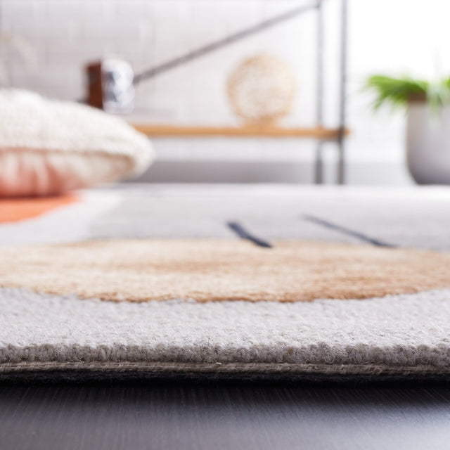 Safavieh Rodeo Rd401G Grey/Silver Rug.