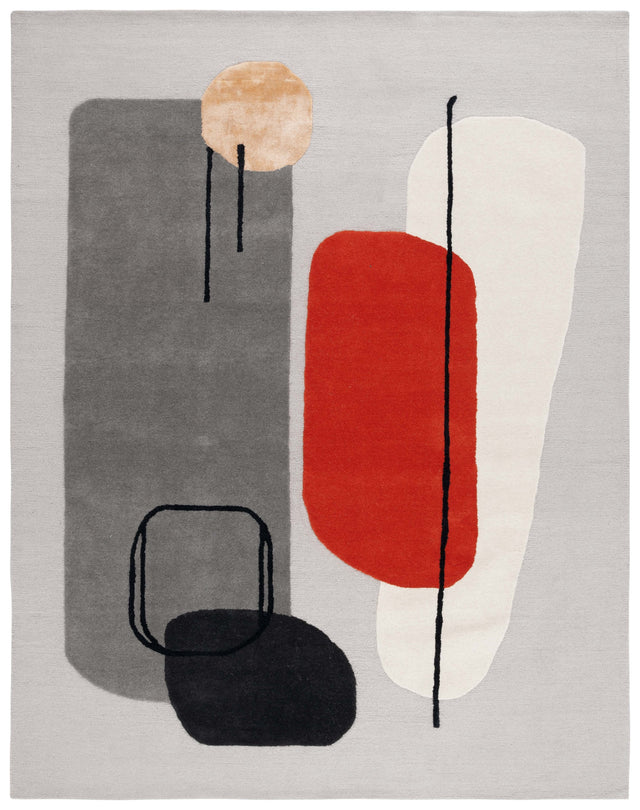 Safavieh Rodeo Rd401G Grey/Silver Rug.