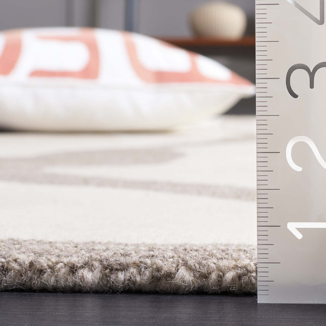 Safavieh Rodeo Rd404F Ivory/Grey Rug.