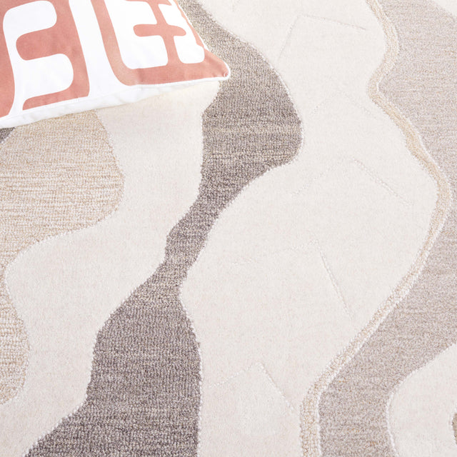 Safavieh Rodeo Rd404F Ivory/Grey Rug.