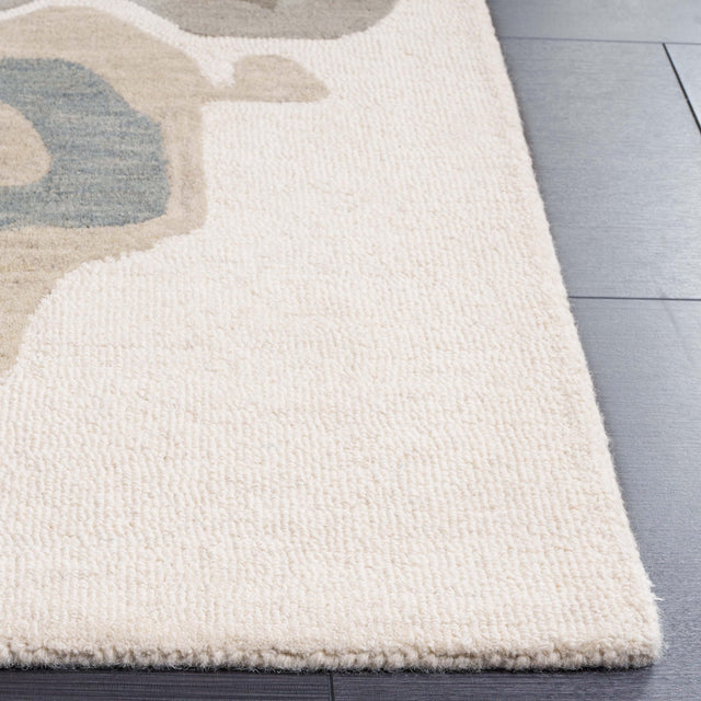 Safavieh Rodeo Rd405F Ivory/Grey Rug.