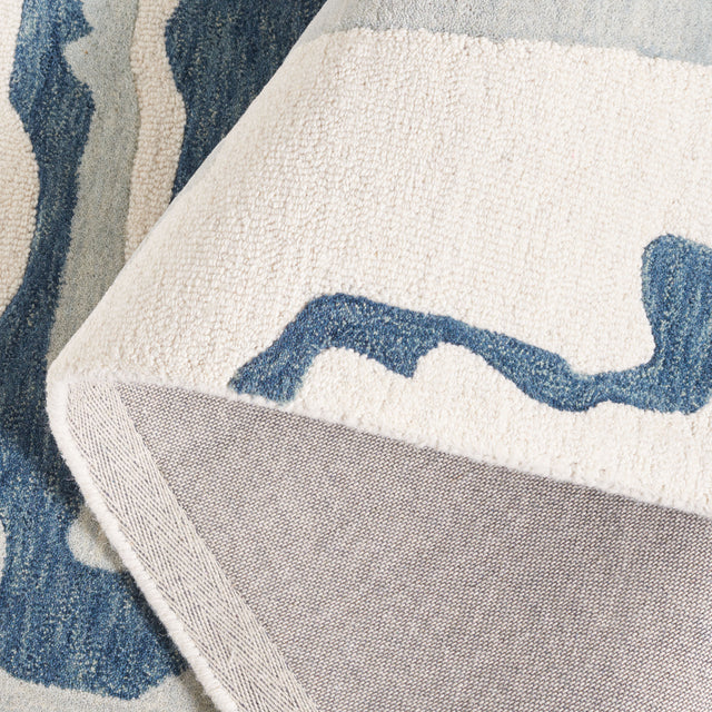 Safavieh Rodeo Rd405N Ivory/Navy Rug.