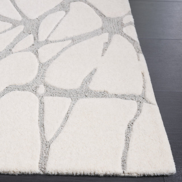 Safavieh Rodeo Rd408F Ivory/Grey Rug.