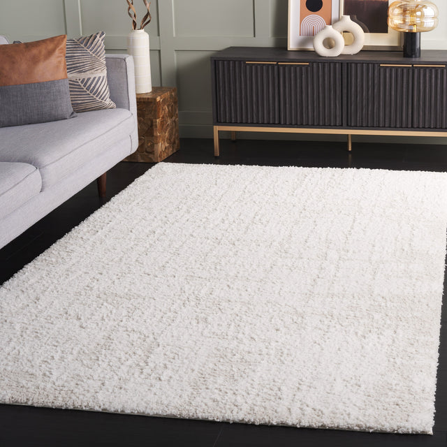 Safavieh Rumi Shag Rms124A Ivory/Light Beige Rug.