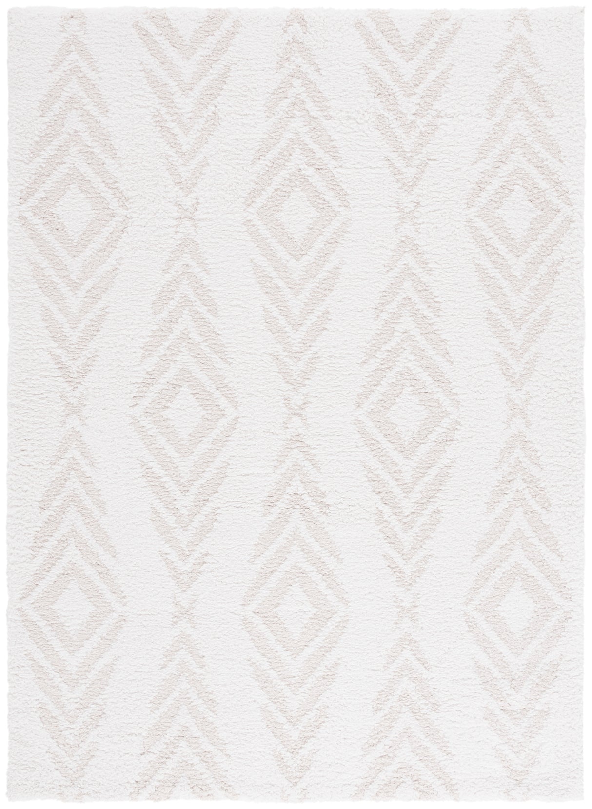 Safavieh Rumi Shag Rms126A Ivory/Light Beige Rug.