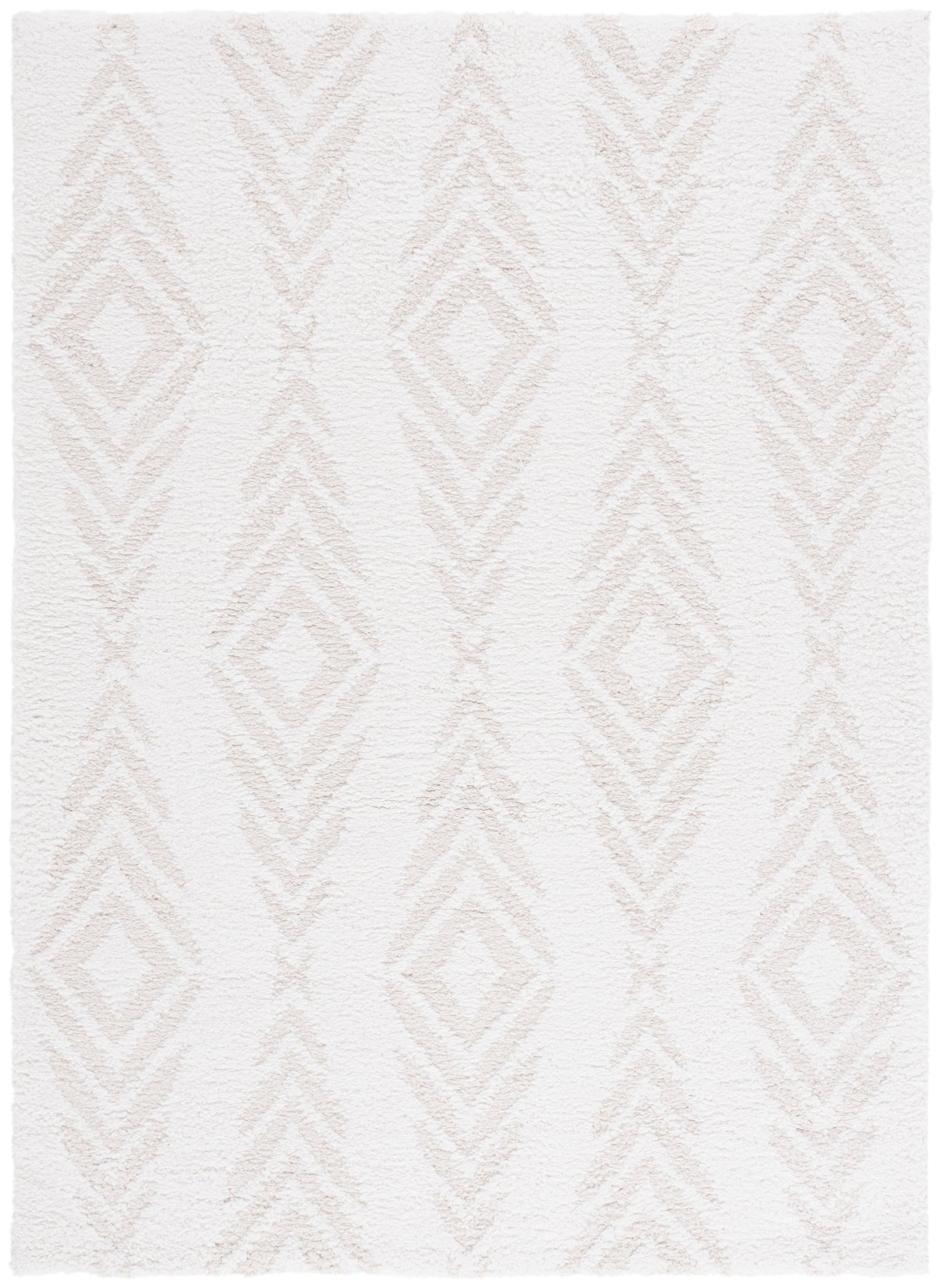 Safavieh Rumi Shag Rms126A Ivory/Light Beige Rug.