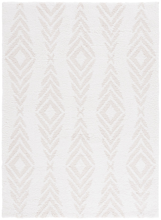 Safavieh Rumi Shag Rms126A Ivory/Light Beige Rug.