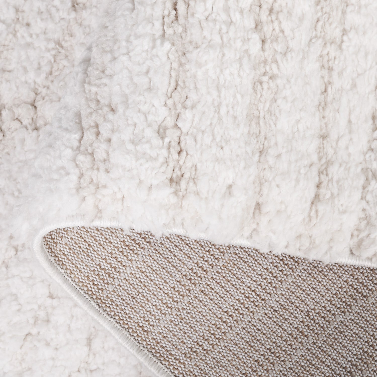 Safavieh Rumi Shag Rms130A Ivory/Light Beige Rug.