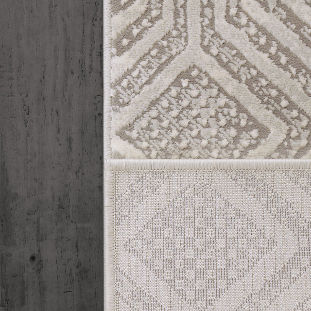 Dynamic Rugs Rori 9351 Power Loomed Modern Grey Rug