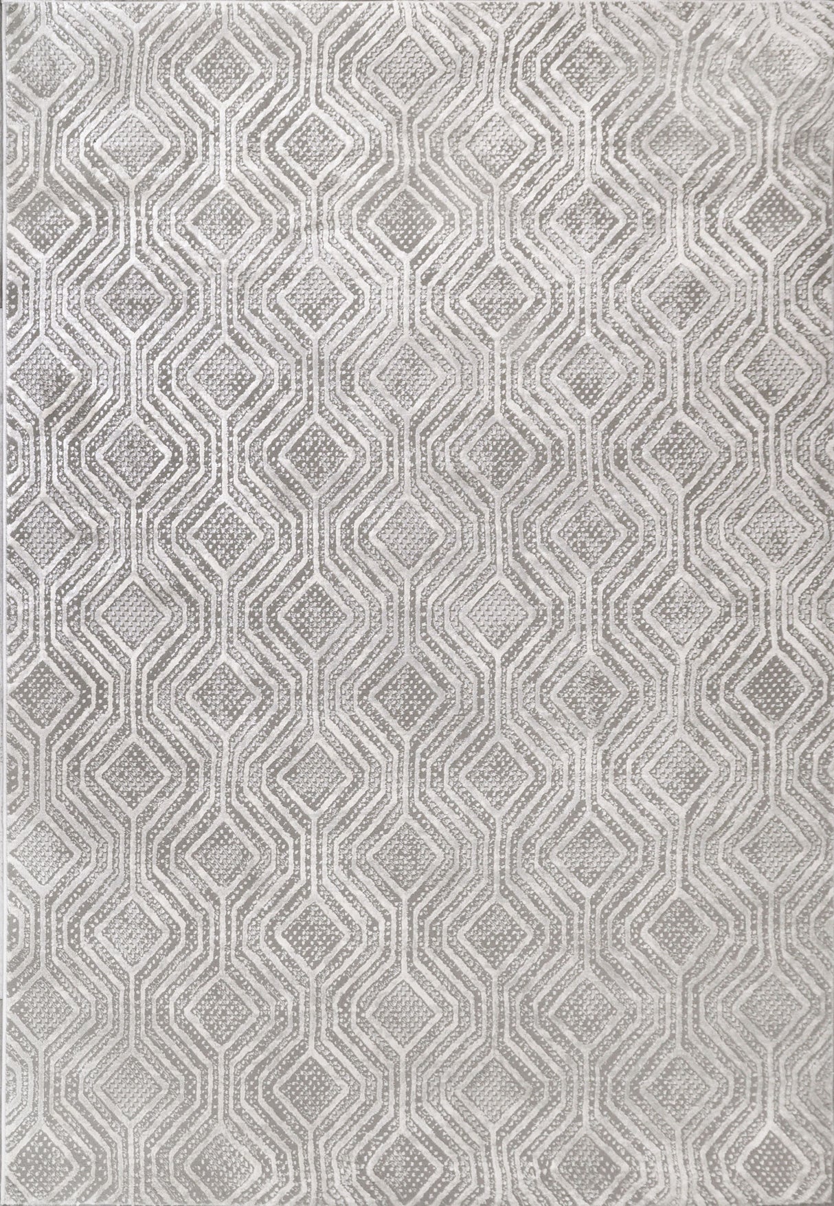 Dynamic Rugs Rori 9351 Power Loomed Modern Grey Rug