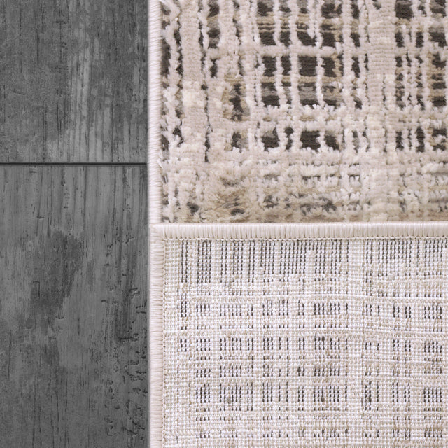 Dynamic Rugs Rori 9355 Power Loomed Modern Grey/Charcoal Rug