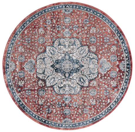 Safavieh Rosewood Row104A Ivory/Red Rug.