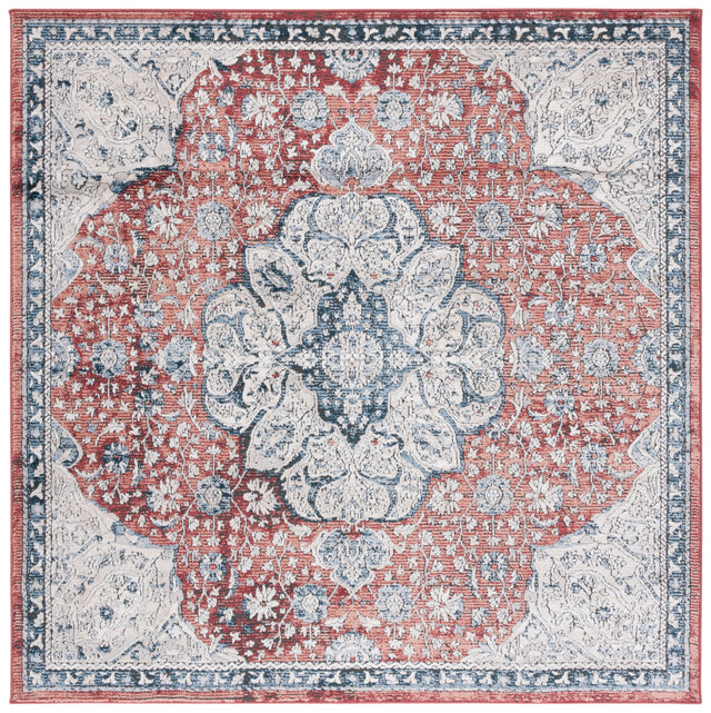 Safavieh Rosewood Row104A Ivory/Red Rug.