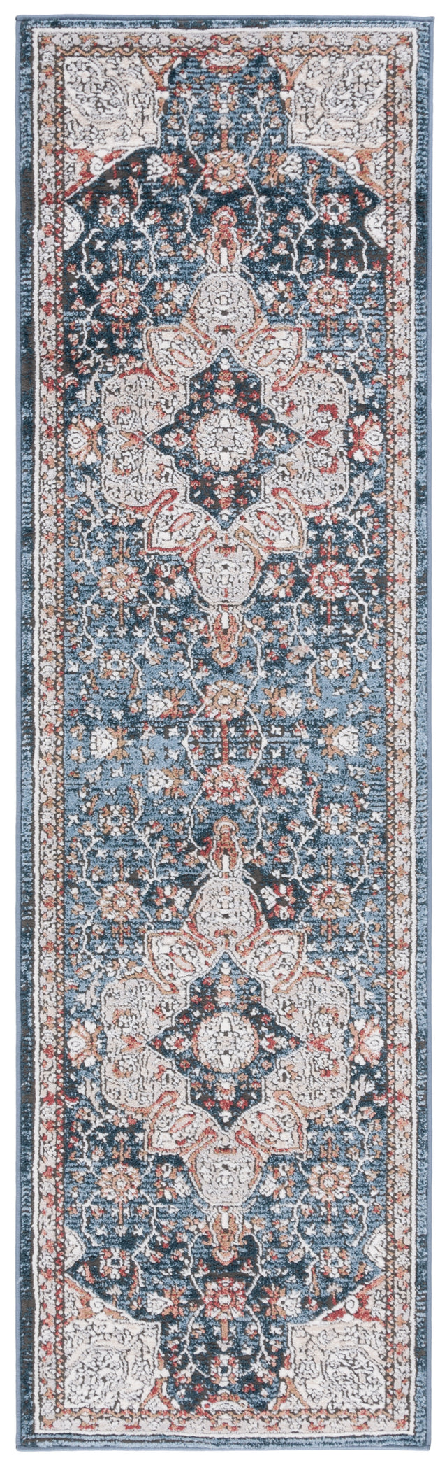 Safavieh Rosewood Row104B Ivory/Blue Rug.