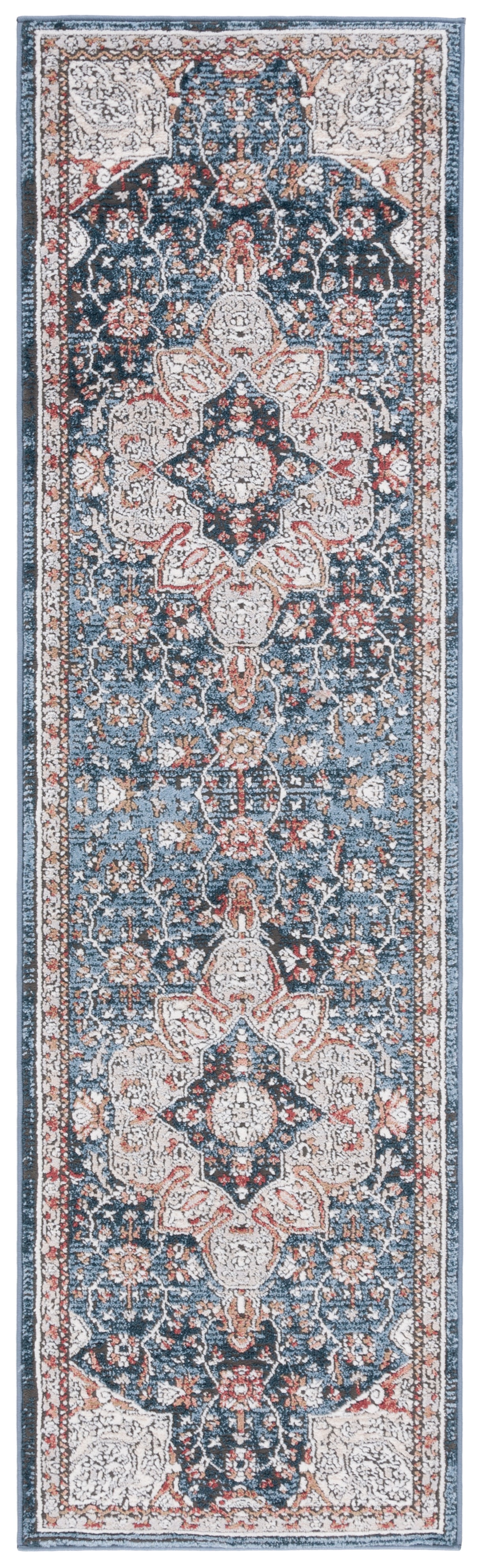 Safavieh Rosewood Row104B Ivory/Blue Rug.