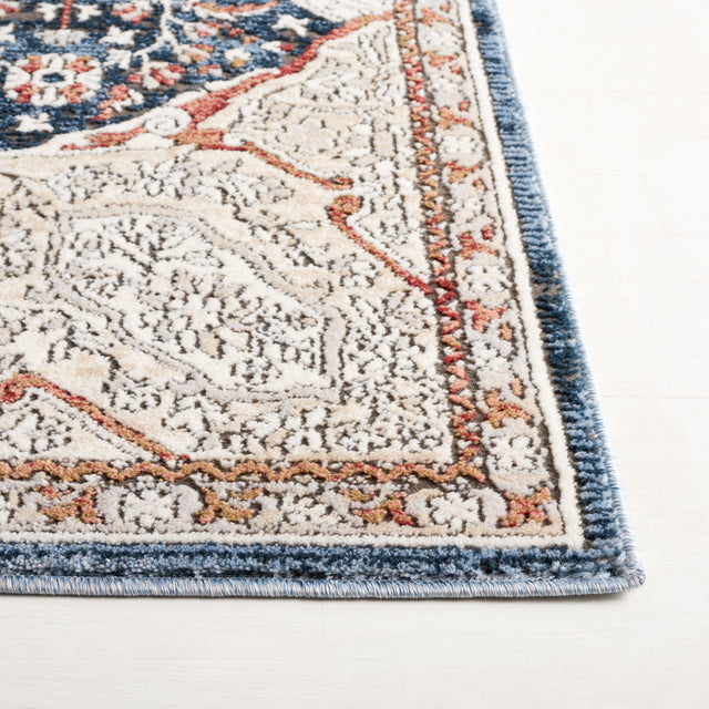 Safavieh Rosewood Row104B Ivory/Blue Rug.