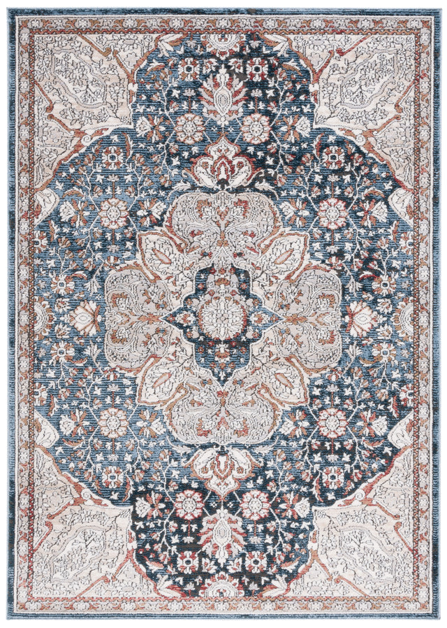 Safavieh Rosewood Row104B Ivory/Blue Rug.