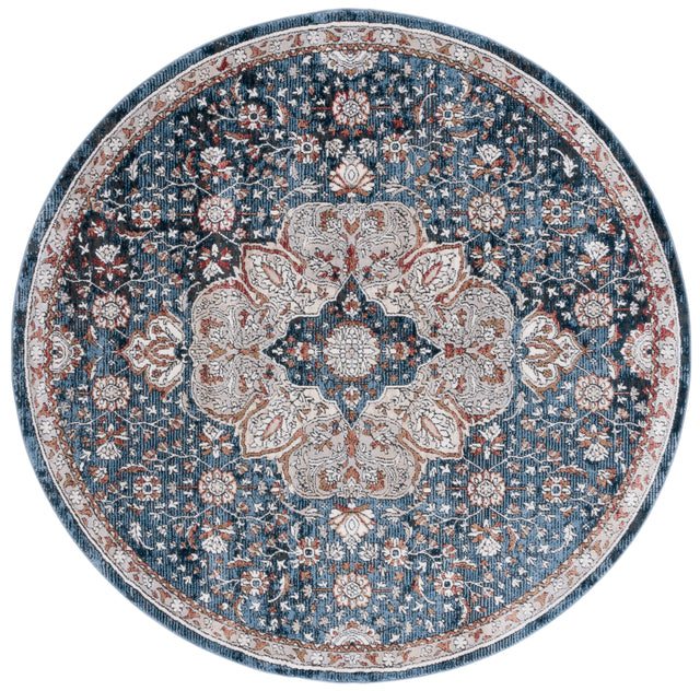 Safavieh Rosewood Row104B Ivory/Blue Rug.