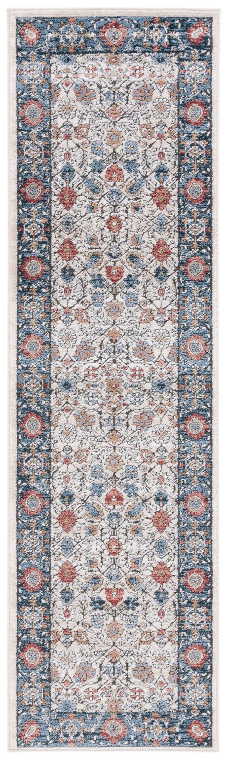 Safavieh Rosewood Row106A Ivory/Blue Rug.