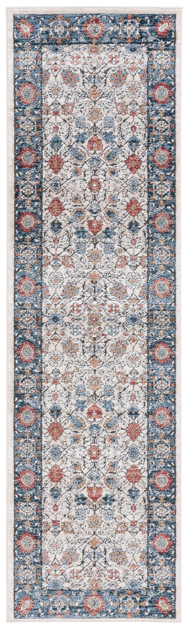 Safavieh Rosewood Row106A Ivory/Blue Rug.