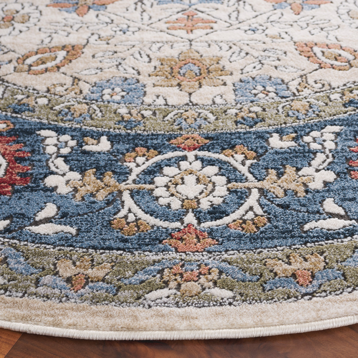 Safavieh Rosewood Row106A Ivory/Blue Rug.