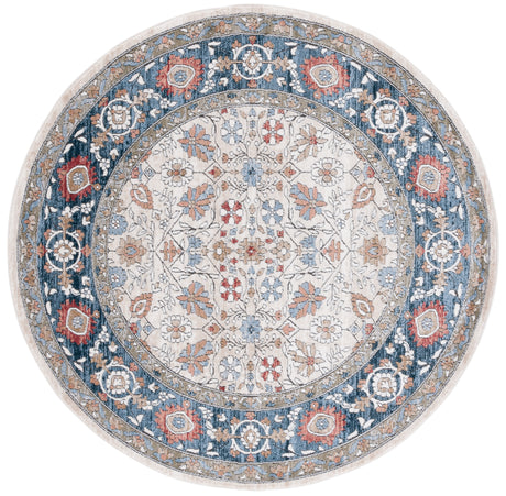 Safavieh Rosewood Row106A Ivory/Blue Rug.