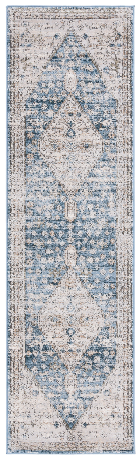 Safavieh Rosewood Row108A Ivory/Blue Rug.