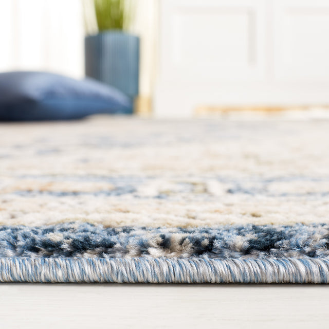 Safavieh Rosewood Row108A Ivory/Blue Rug.