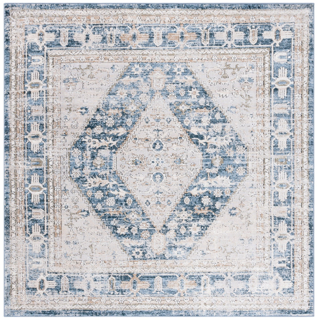Safavieh Rosewood Row108A Ivory/Blue Rug.